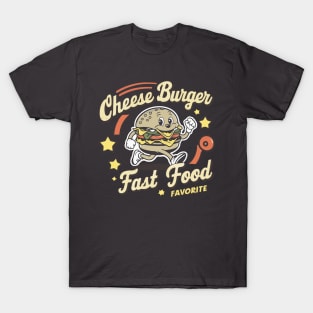 Cheese Burger Fast Food Favorite T-Shirt